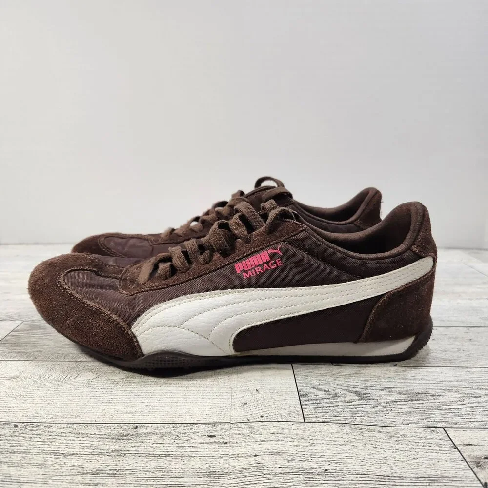 Vintage Y2K Puma Speedcat Mirage Dark Chocolate Sneakers Womens Size 7.5